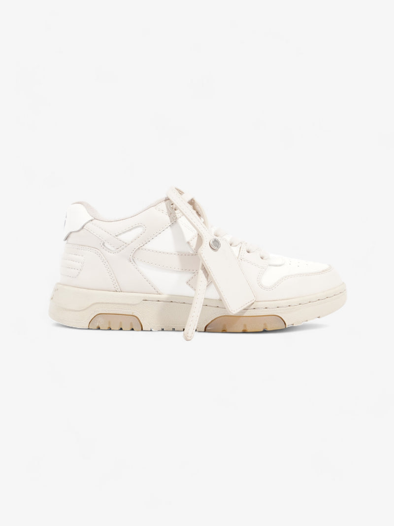  Off White Out Of Office Beige / White Leather EU 38 UK 5