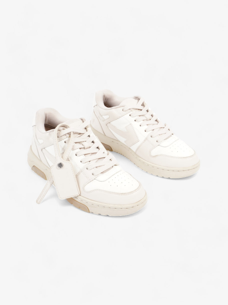 Off White Out Of Office Beige / White Leather EU 38 UK 5 Image 2