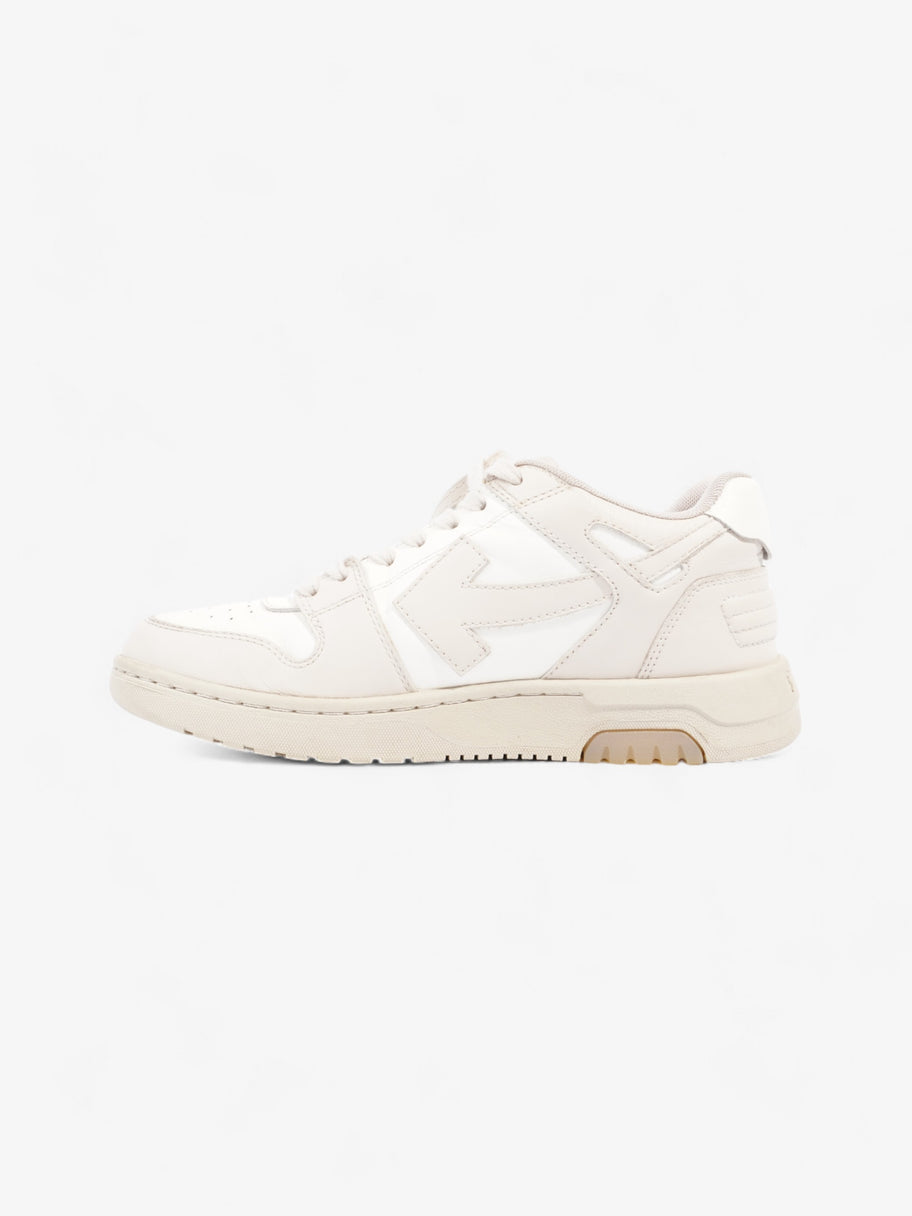 Off White Out Of Office Beige / White Leather EU 38 UK 5 Image 3