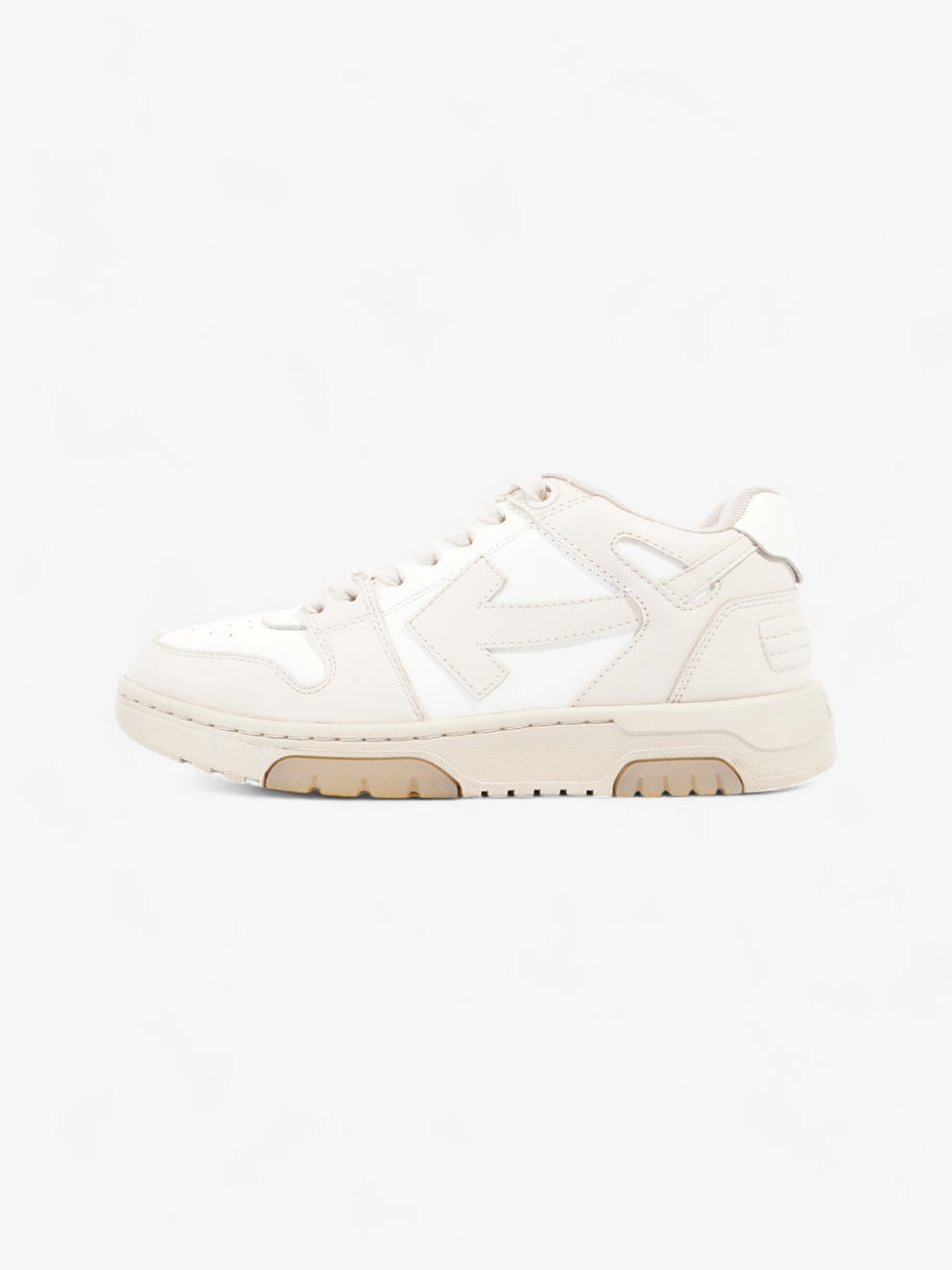 Off White Out Of Office Beige / White Leather EU 38 UK 5 Image 5