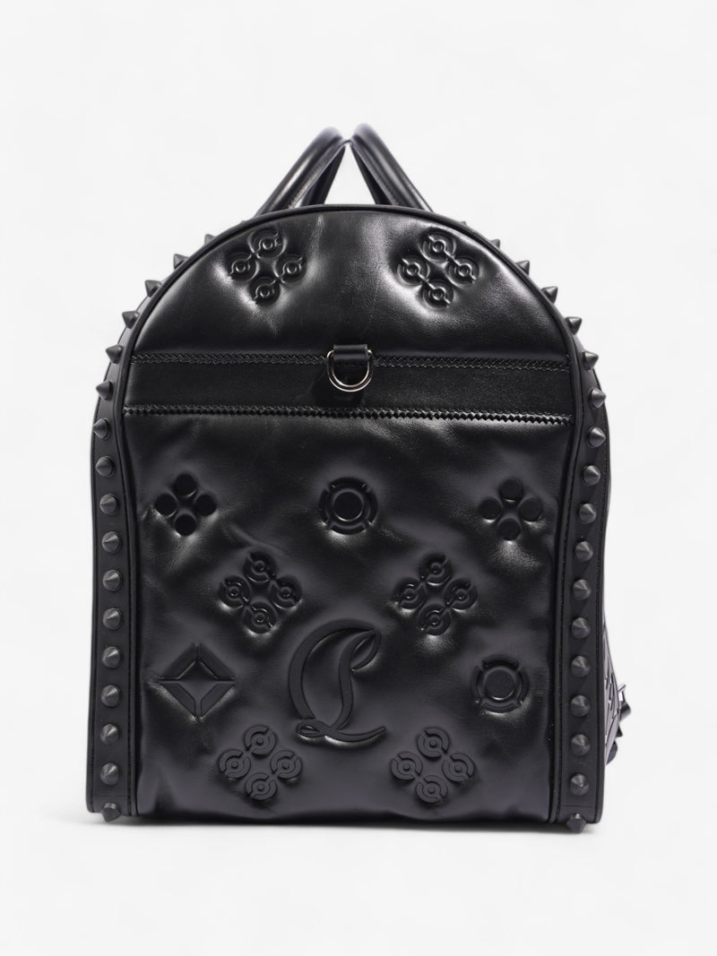  Christian Louboutin Sneakender Studded Duffle Bag Black Leather