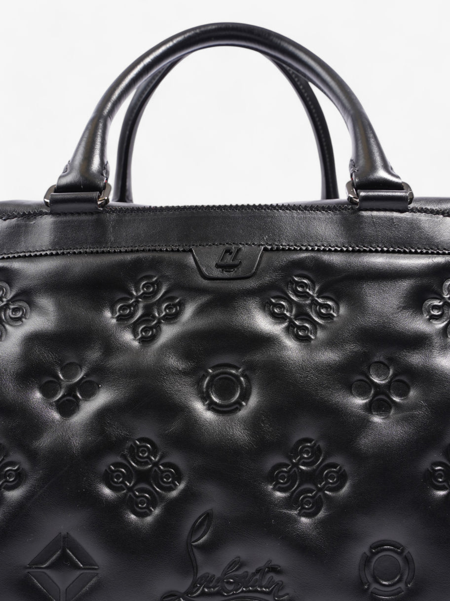 Christian Louboutin Sneakender Studded Duffle Bag Black Leather Image 7