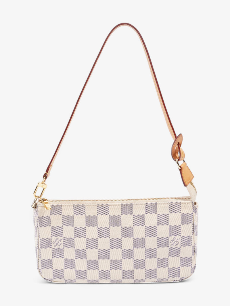  Louis Vuitton Pochette Accessoires Damier Azur Coated Canvas