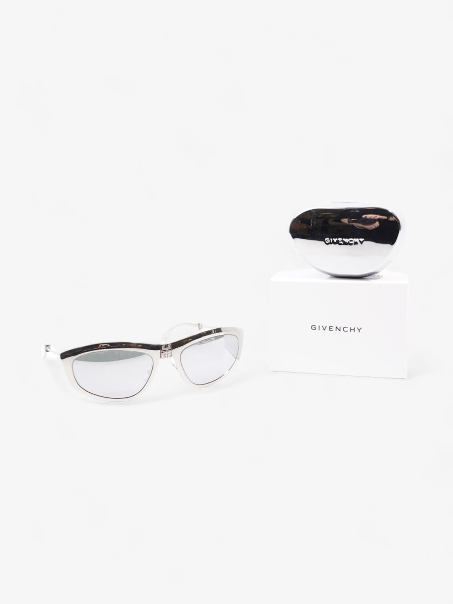 Givenchy Fold Away Sunglasses Silver Acetate 135mm Image 9