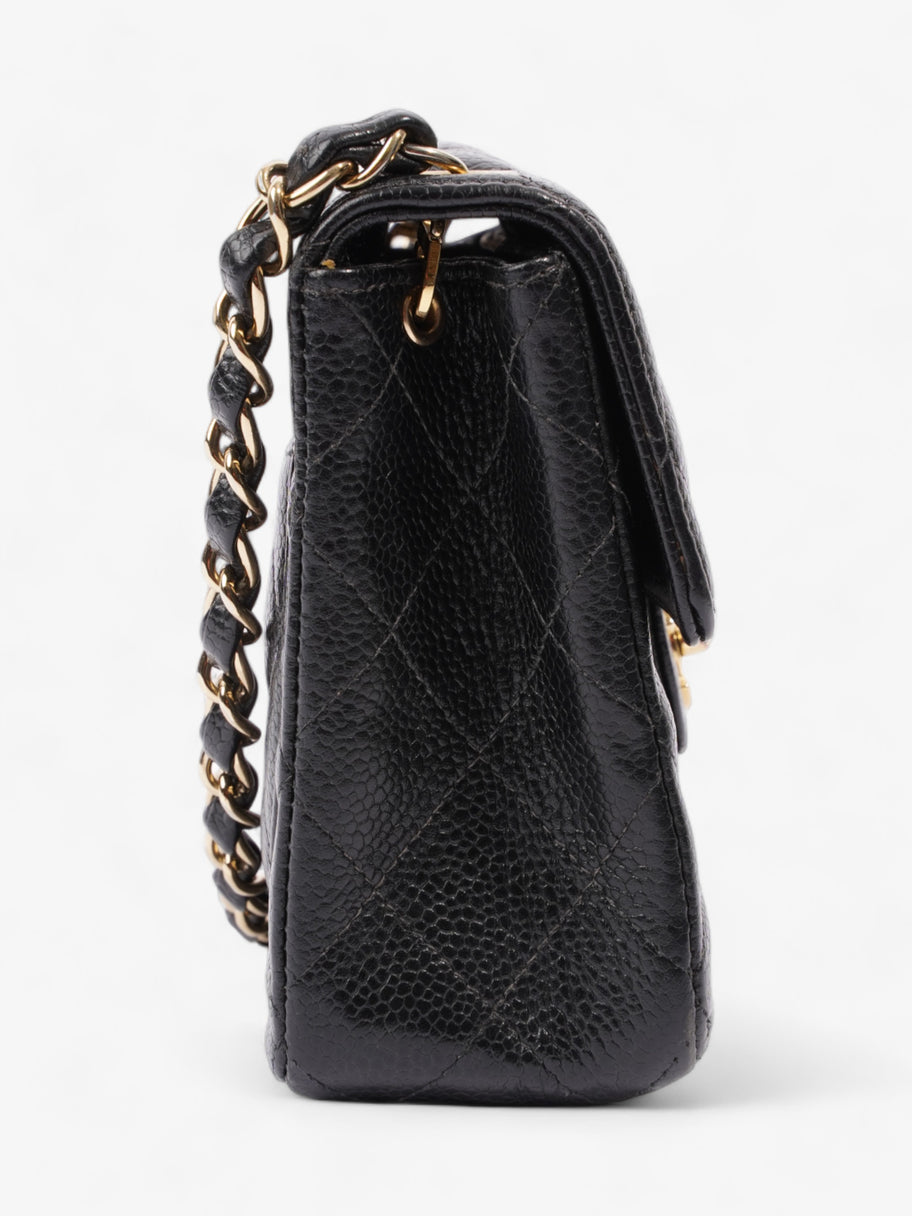 Classic Mini Flap Black Caviar Leather Image 5