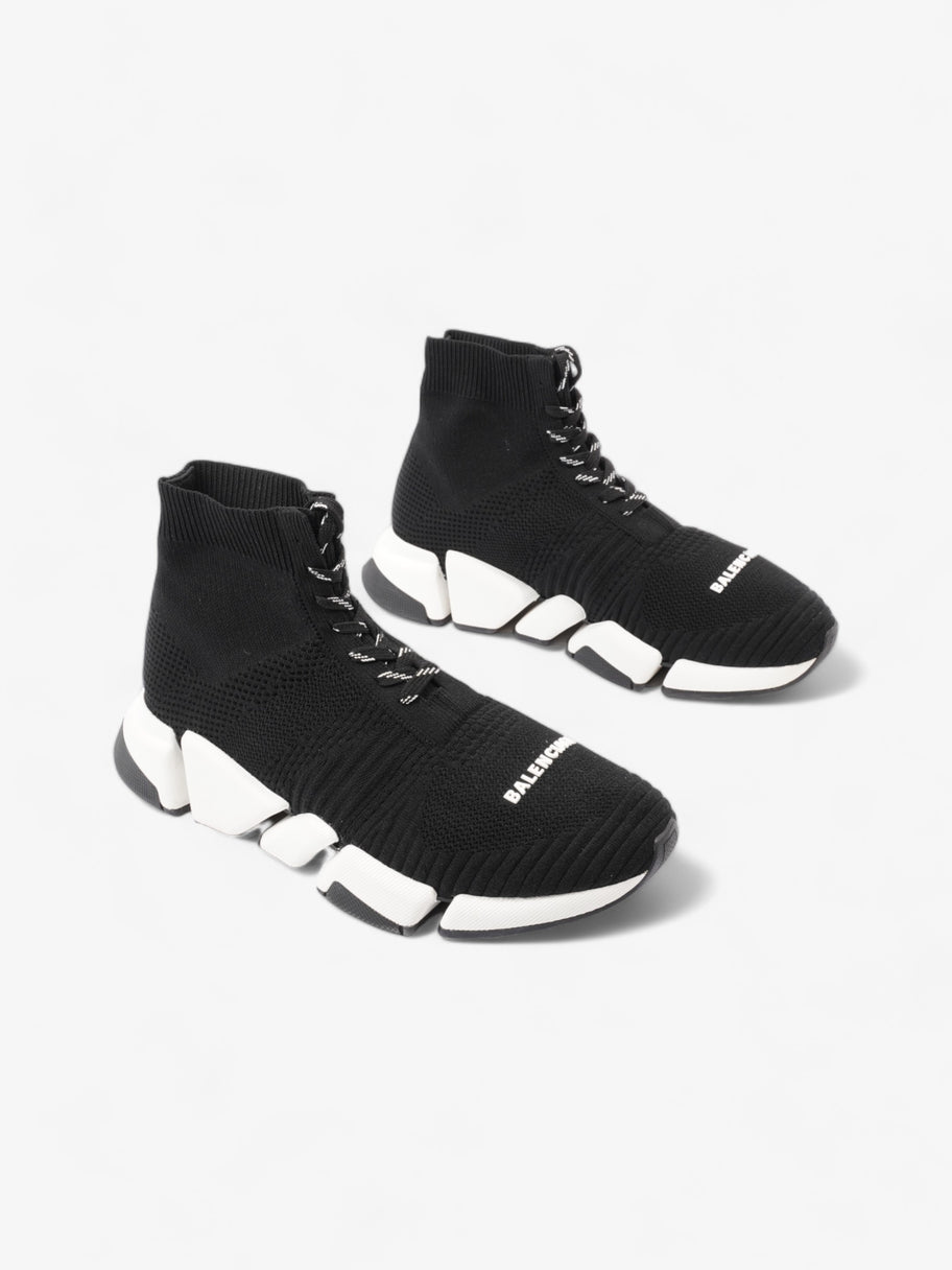 Speed 2.0 Lace Up  Black / White Cotton EU 40 UK 6 Image 2