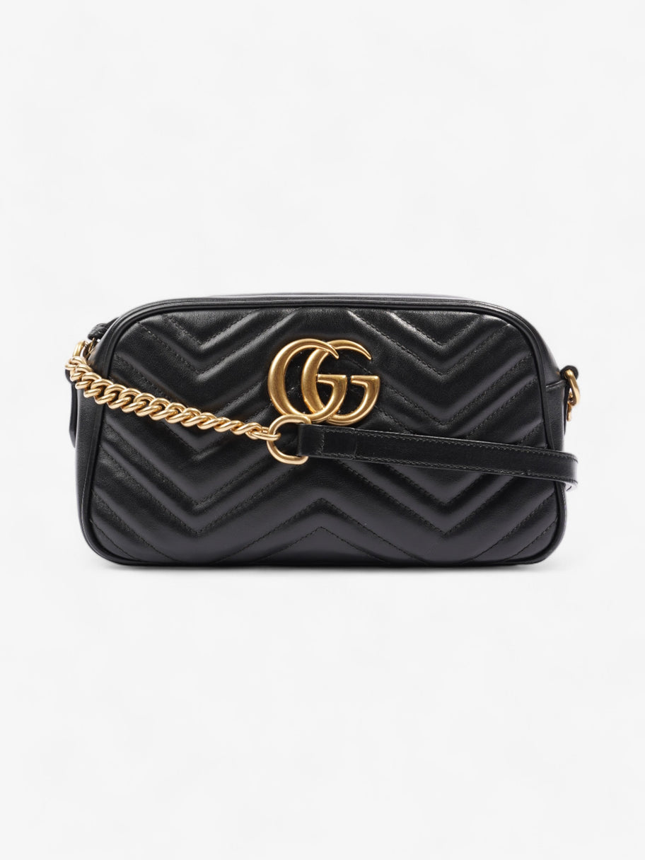 Gucci GG Marmont Black Matelasse Leather Small Image 1