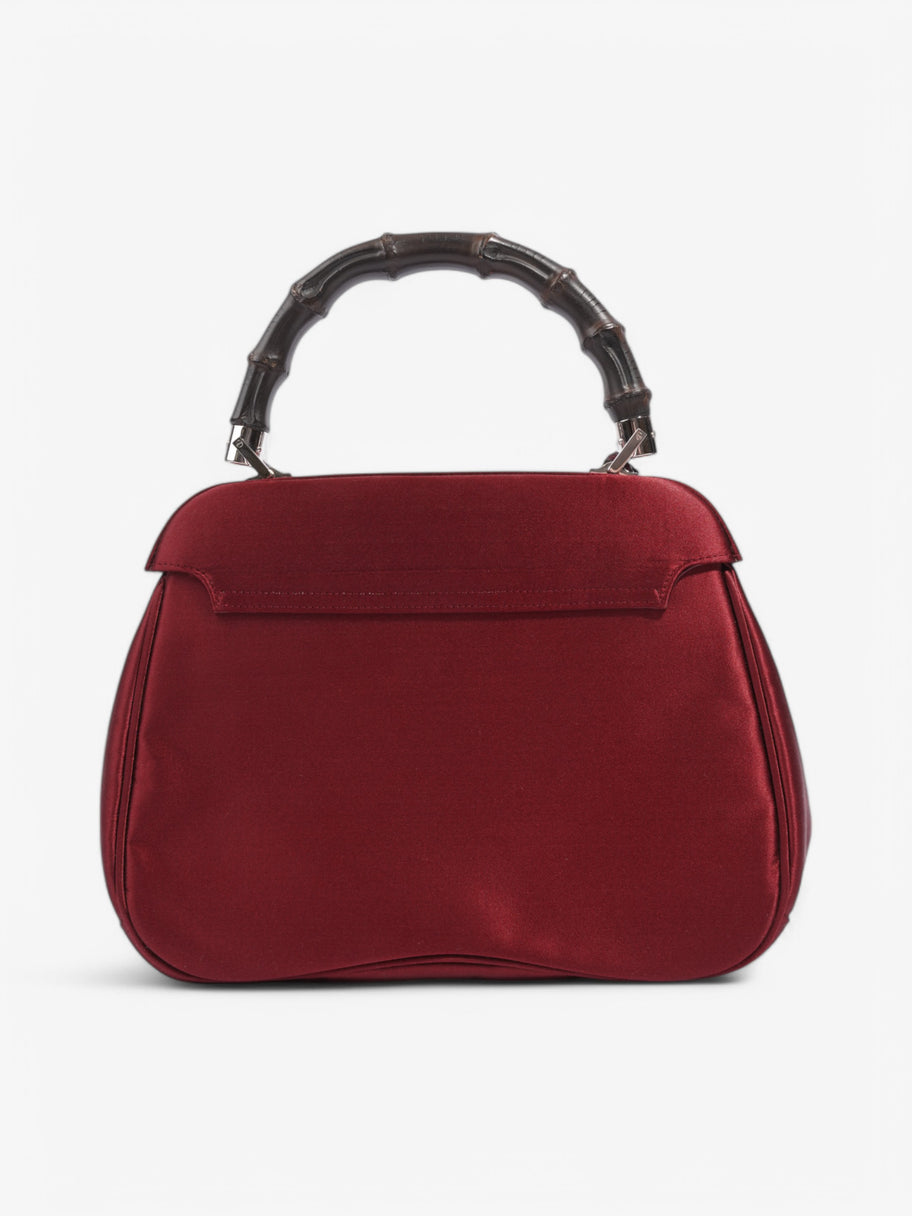 Gucci Bamboo Lady Lock Top Handle Red Velvet Image 4