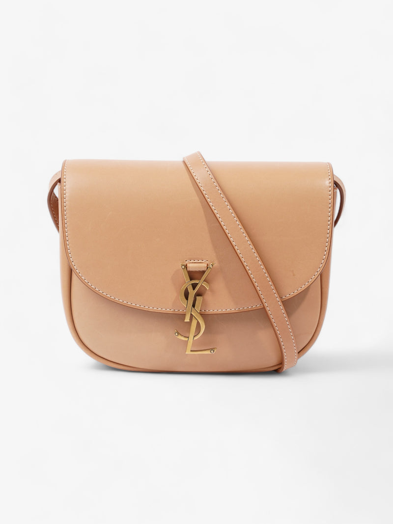  Saint Laurent Kaia Satchel Beige Calfskin Leather Medium