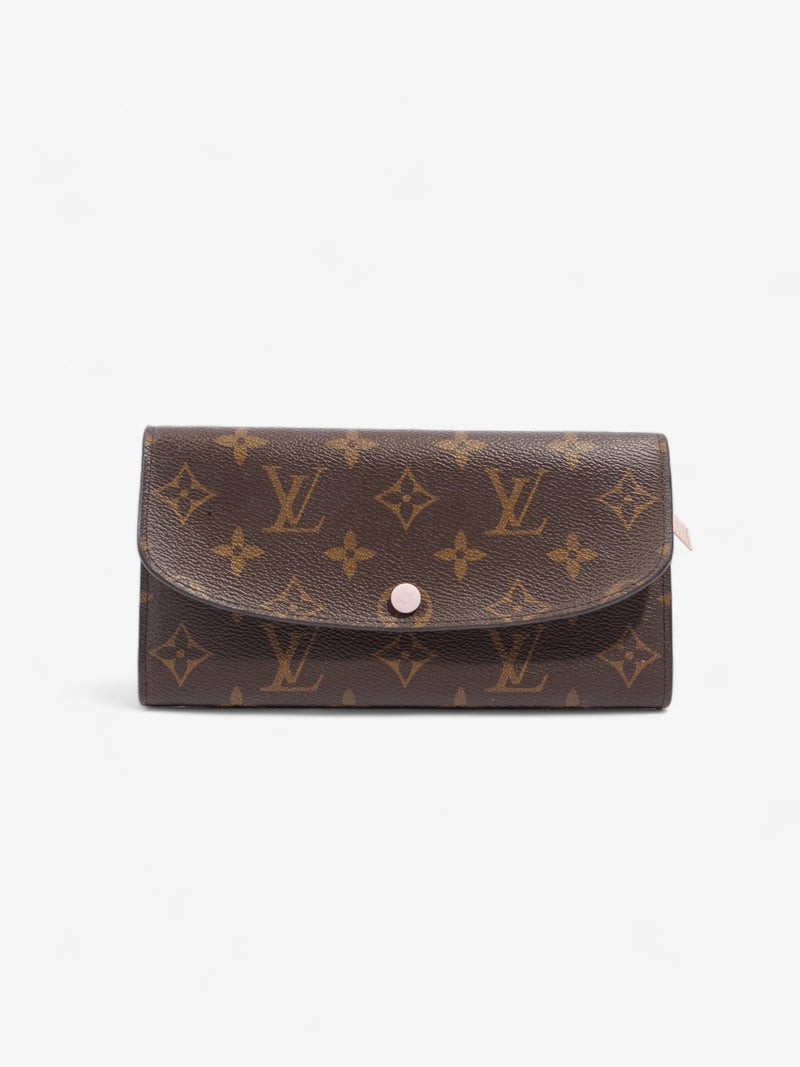  Louis Vuitton Emilie Wallet Monogram Coated Canvas