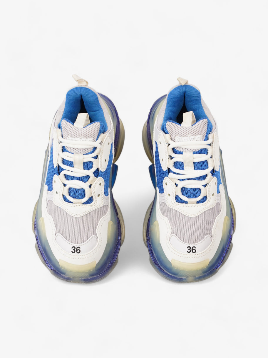 Balenciaga Triple S Clear Sole White / Blue Mesh EU 36 UK 3 Image 8