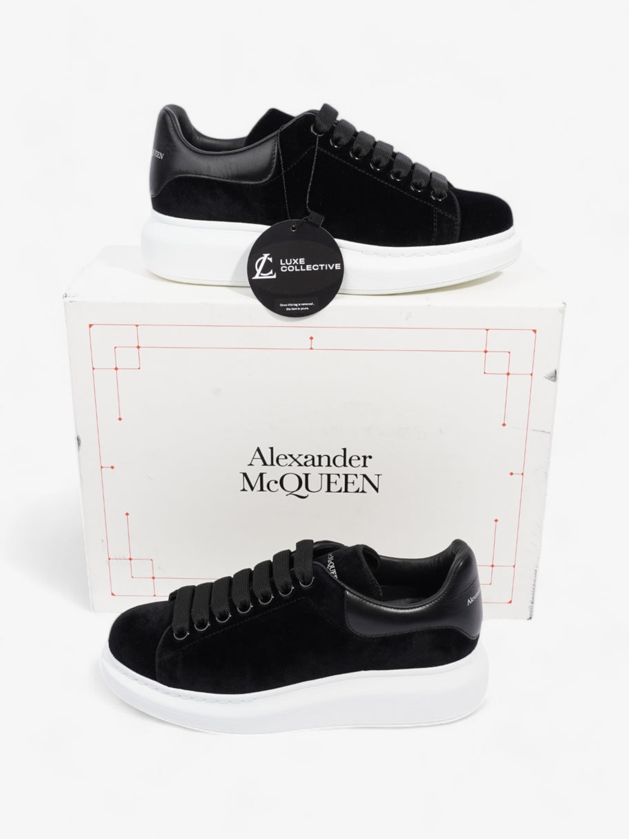 Alexander McQueen Oversized Sneakers Black Velvet EU 36 UK 3 Image 10