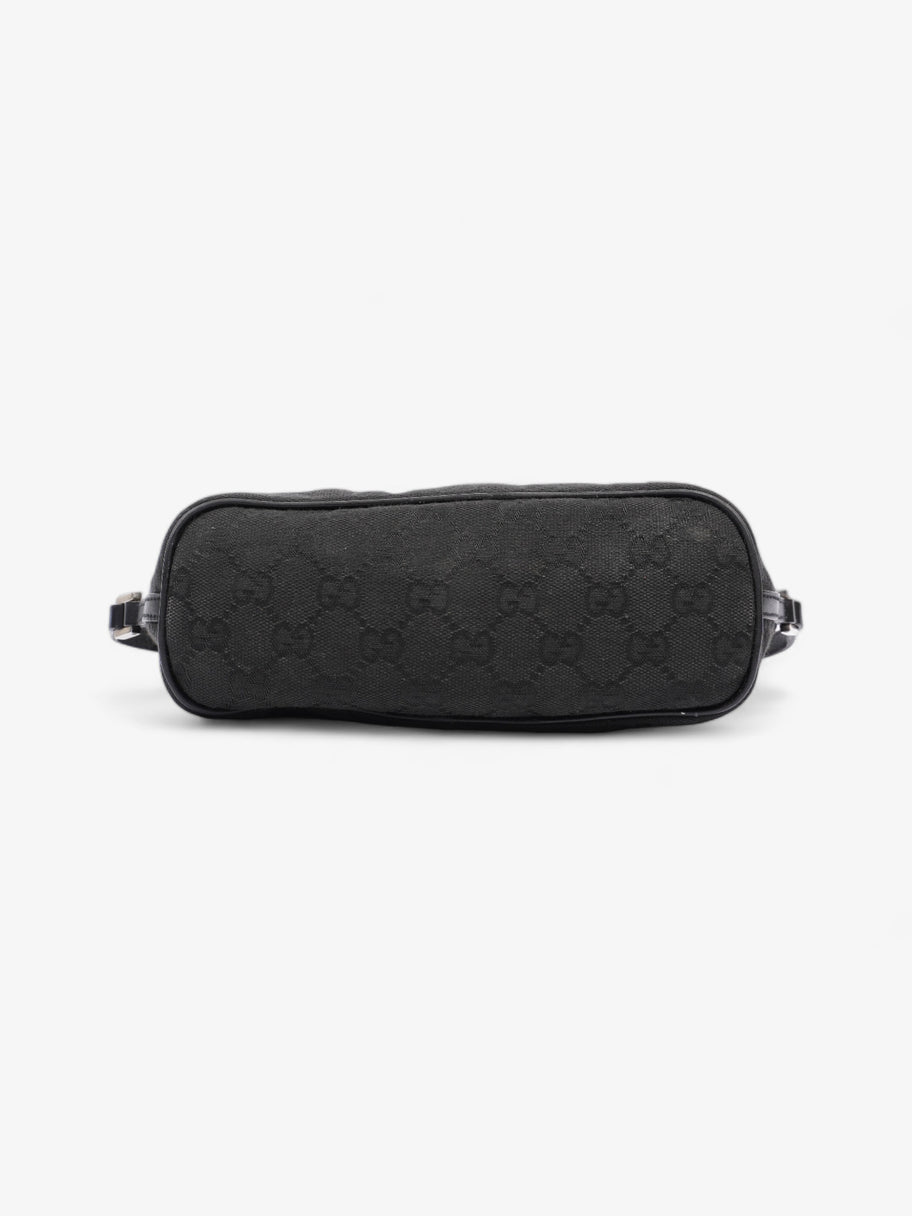 Gucci Boat Baguette Black Canvas Image 6