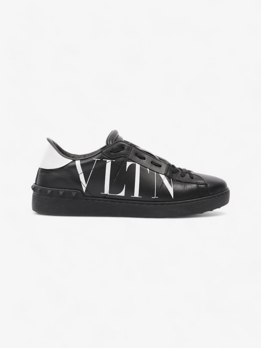 Valentino VLTN Open Sneaker Black / White Leather EU 42 UK 8 Image 1