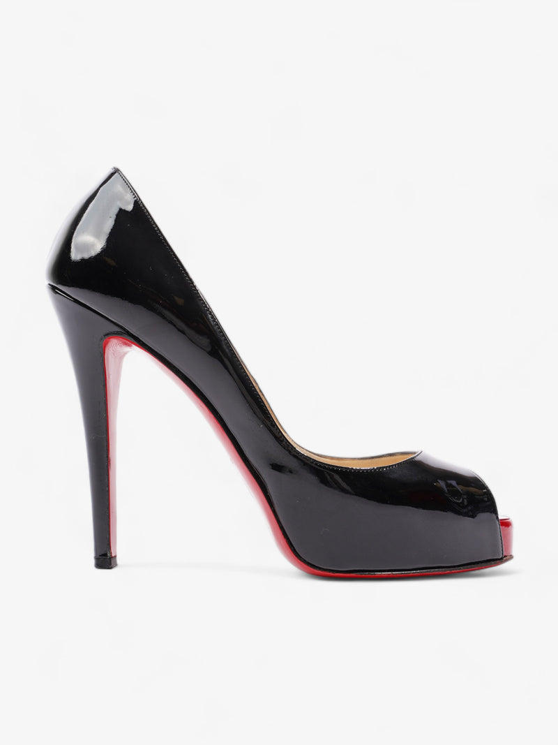  Very Prive Heels 120 Black / Red Patent Leather EU 39 UK 6