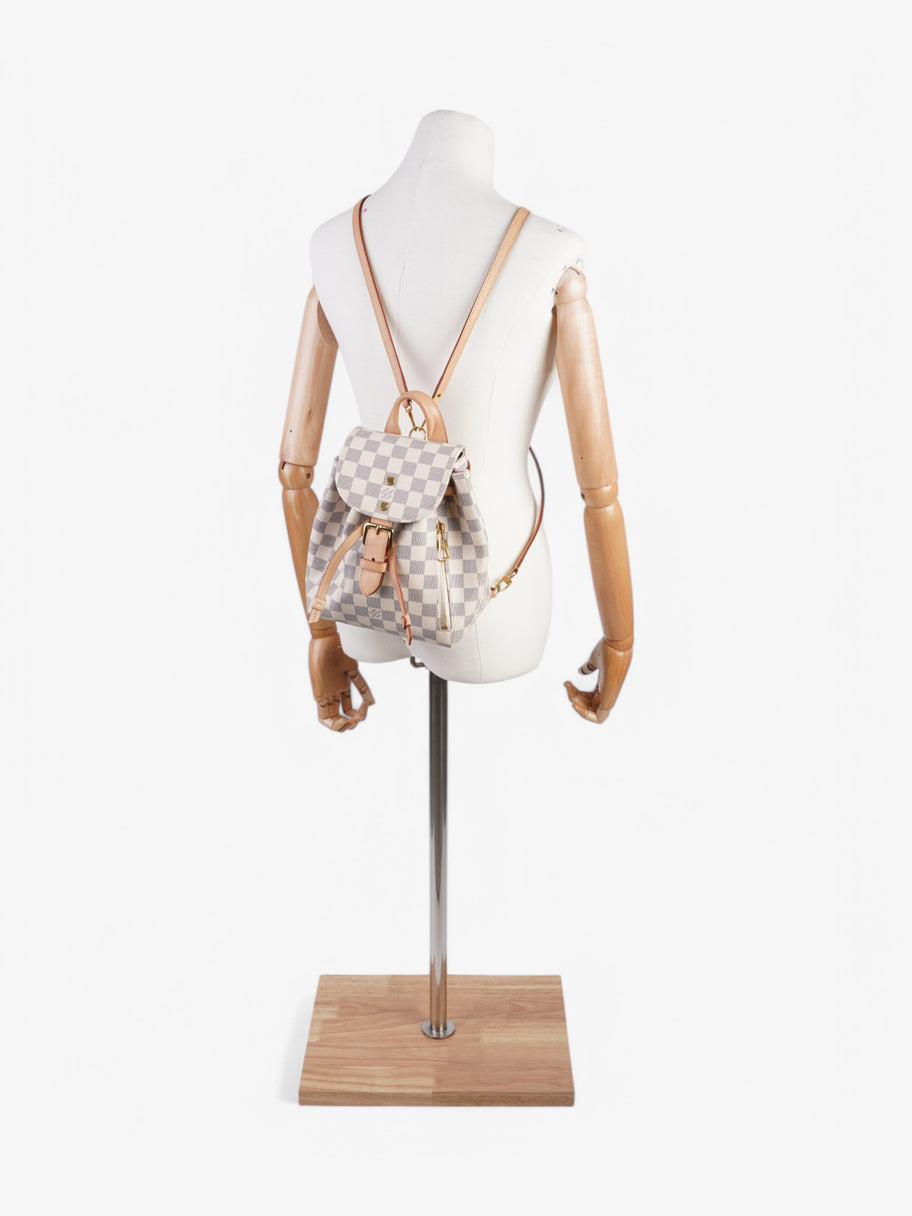 Louis Vuitton Sperone Backpack Damier Azur Coated Canvas BB Image 2