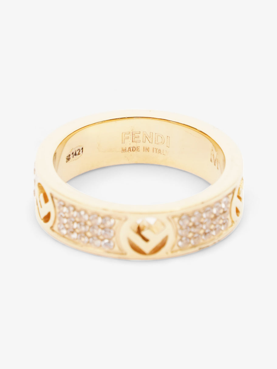 Fendi F is Fendi Ring Gold Base Metal Medium (54mm) Image 3