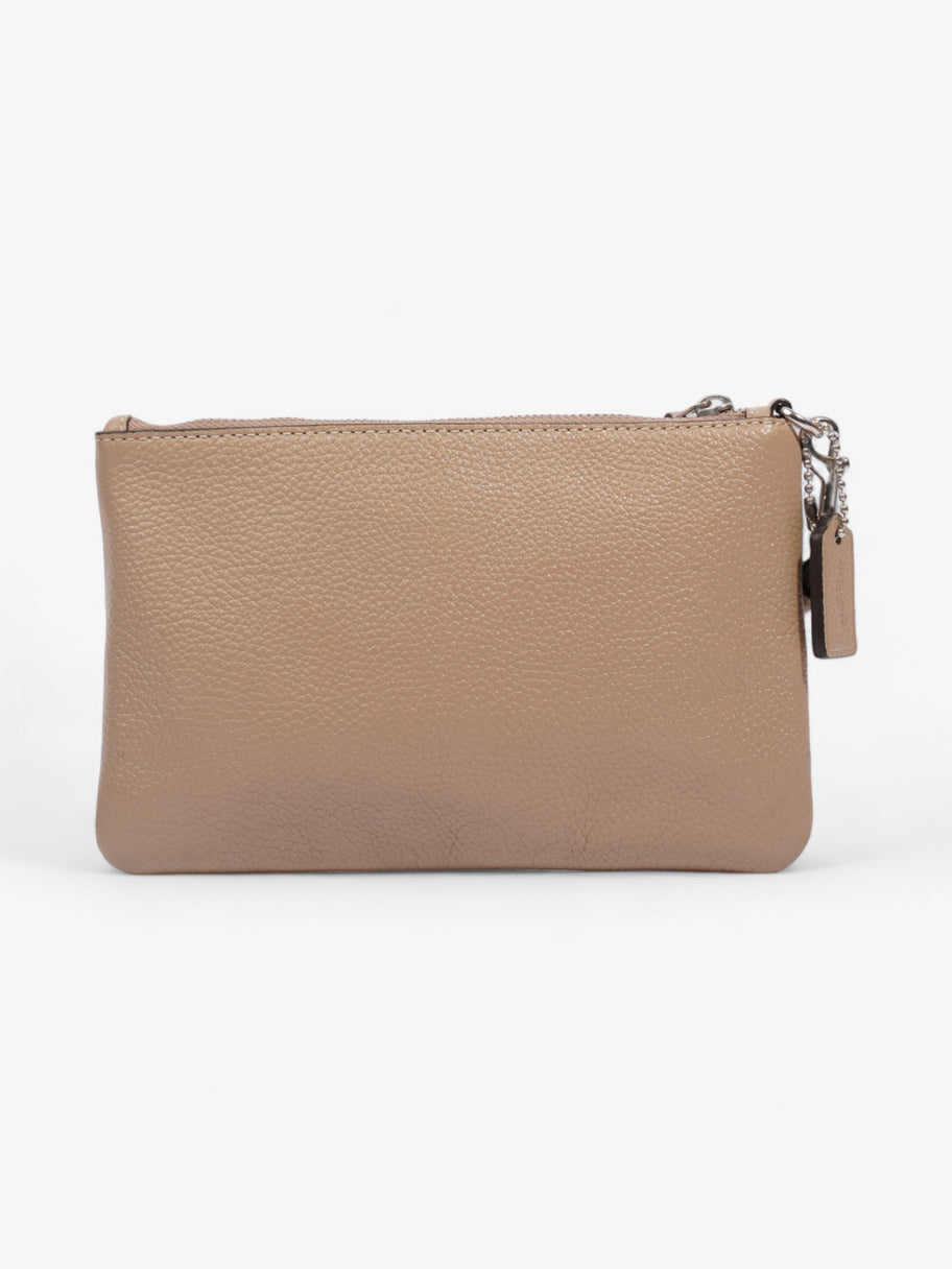 Coach Wristlet Beige Leather Image 4