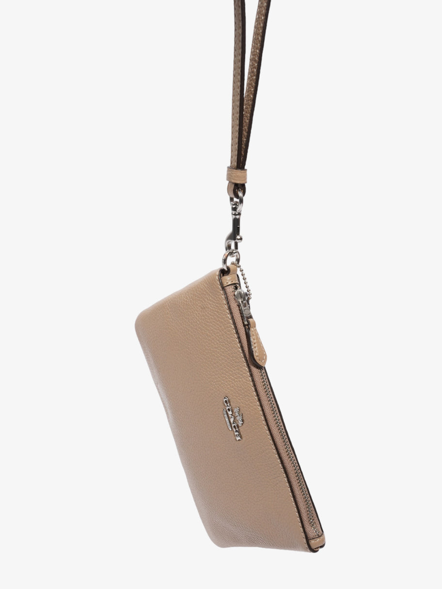 Coach Wristlet Beige Leather Image 7