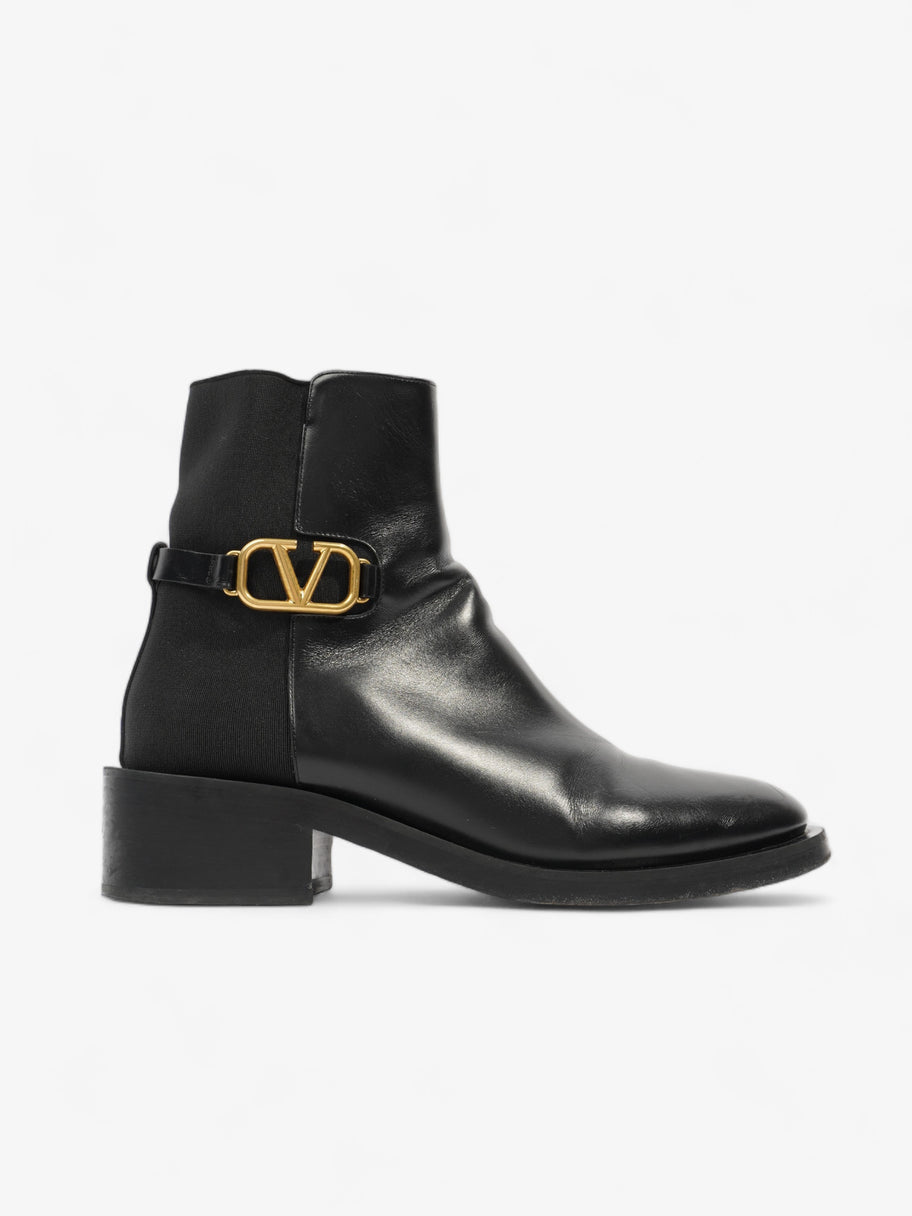 VLogo Boots Black Leather EU 39 UK 6 Image 1