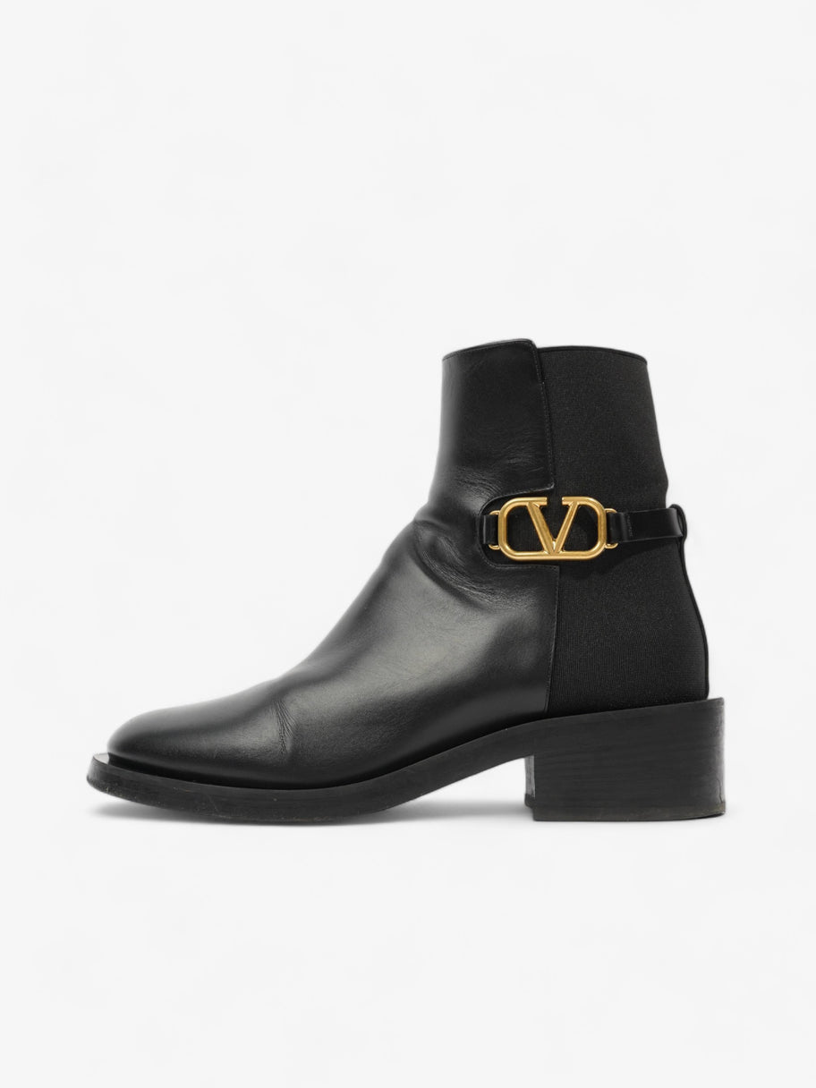 VLogo Boots Black Leather EU 39 UK 6 Image 5