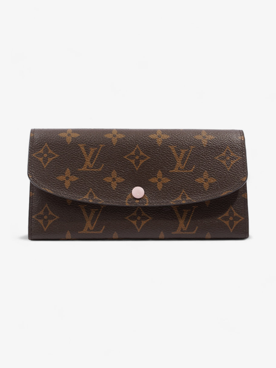 Louis Vuitton Emilie Wallet Monogram / Rose Ballerine Coated Canvas Image 1