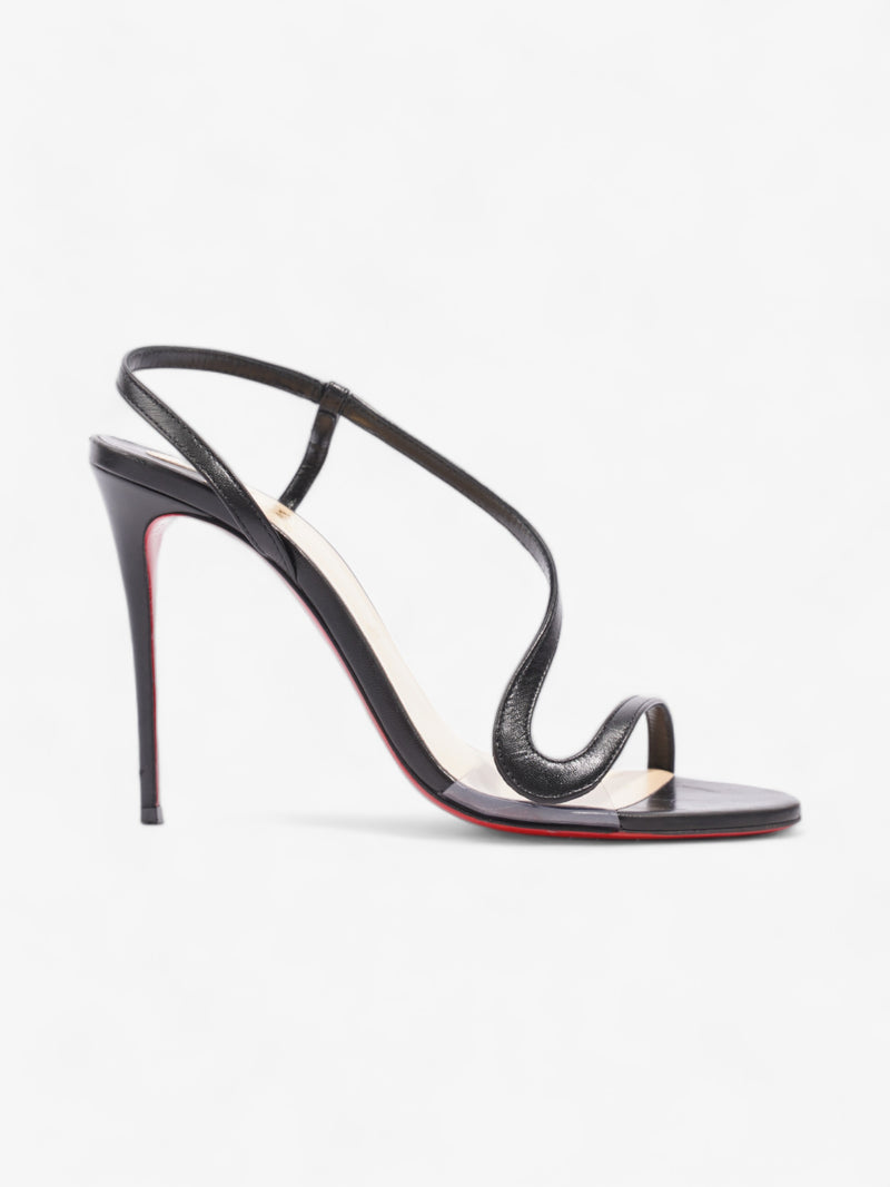  Christian Louboutin Rosalie 100 Black Leather EU 39 UK 6