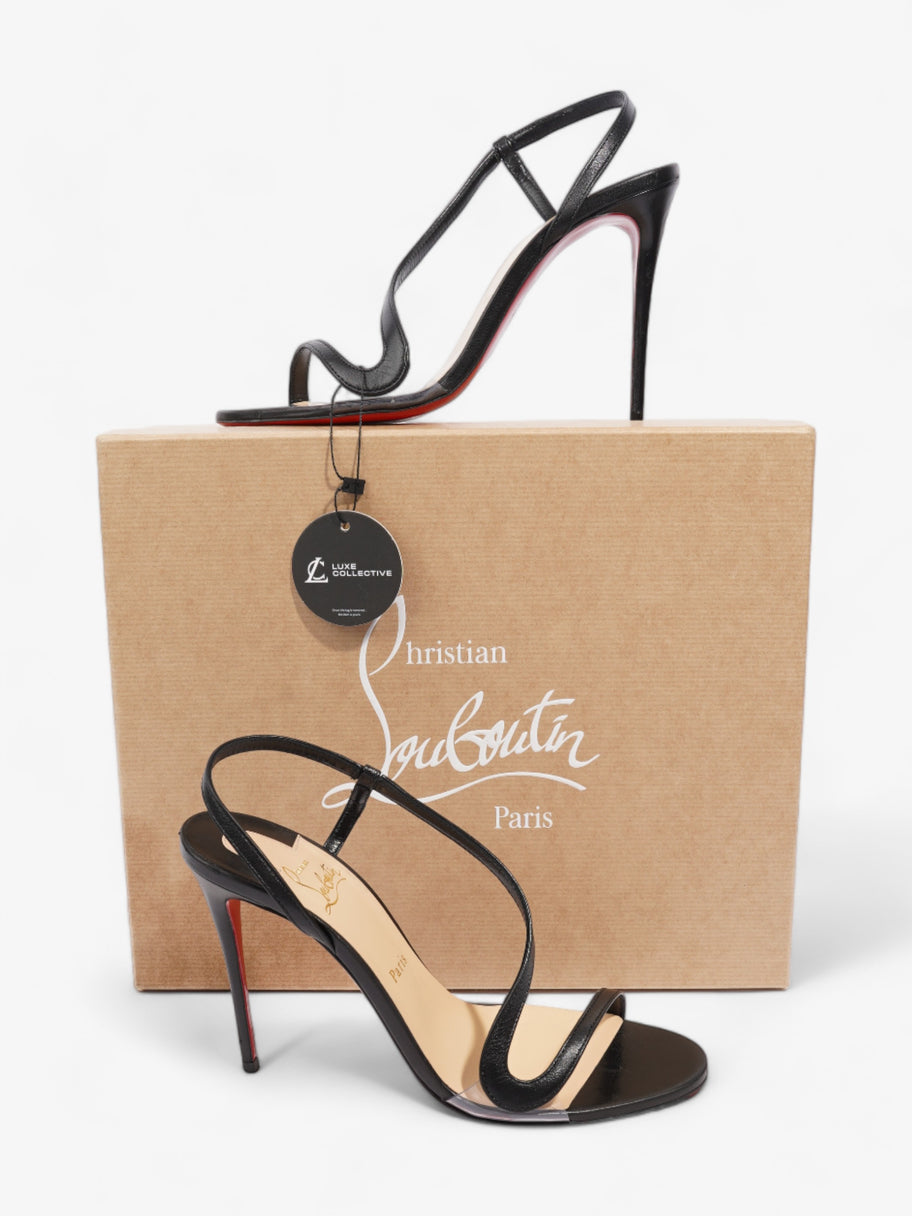 Christian Louboutin Rosalie 100 Black Leather EU 39 UK 6 Image 10