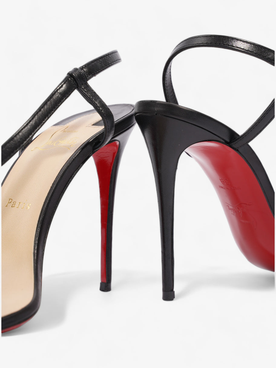 Christian Louboutin Rosalie 100 Black Leather EU 39 UK 6 Image 9