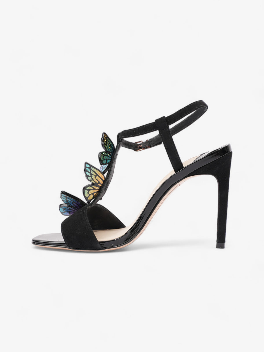 Sophia Webster Riva 80mm Black / Rainbow Suede EU 37.5 UK 4.5 Image 3