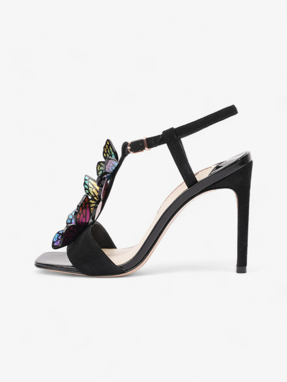 Sophia Webster Riva 80mm Black / Rainbow Suede EU 37.5 UK 4.5 Image 5