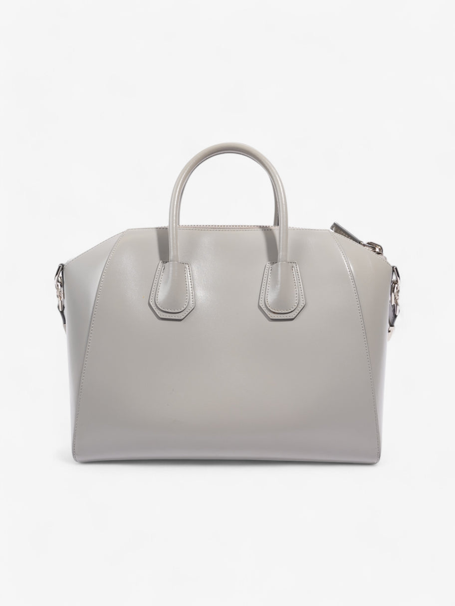 Givenchy Antigona Grey Calfskin Leather Medium Image 4