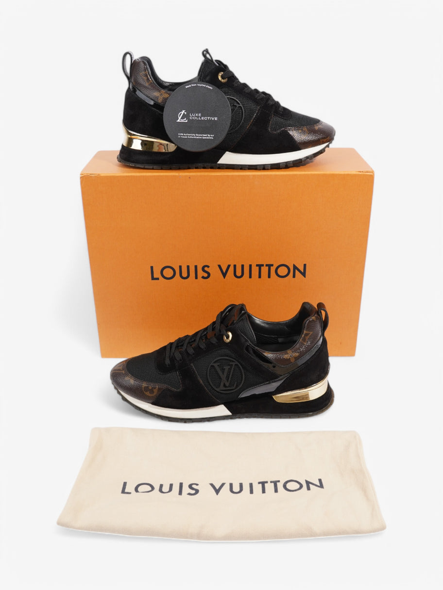 Louis Vuitton Run Away Black / Monogram Mesh EU 38 UK 5 Image 8