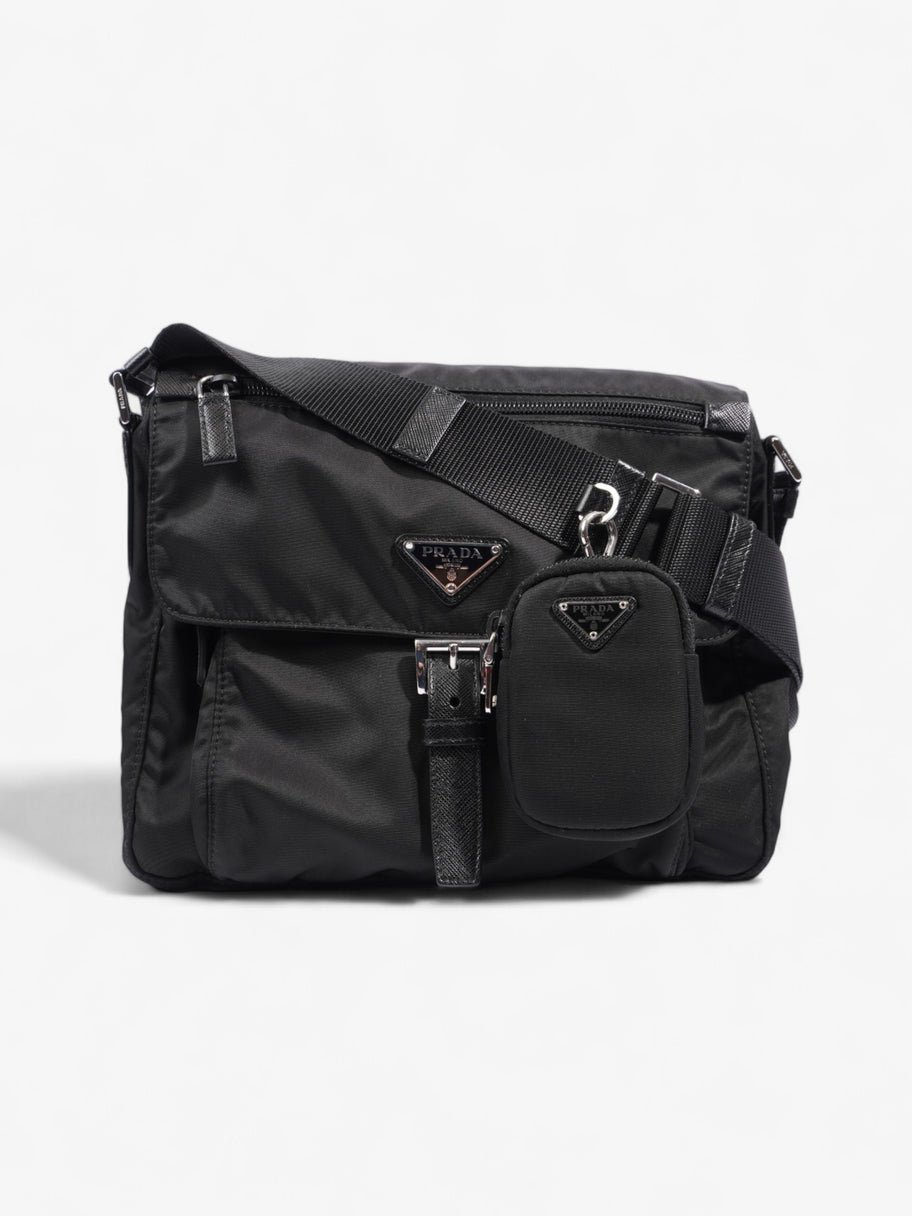 Prada Tessuto Crossbody Black Re Nylon Image 1