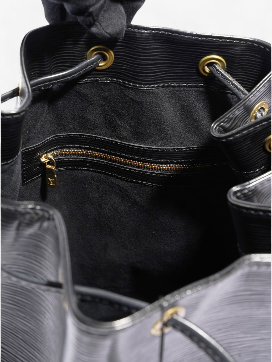 Louis Vuitton Noe Black Epi Leather Image 7