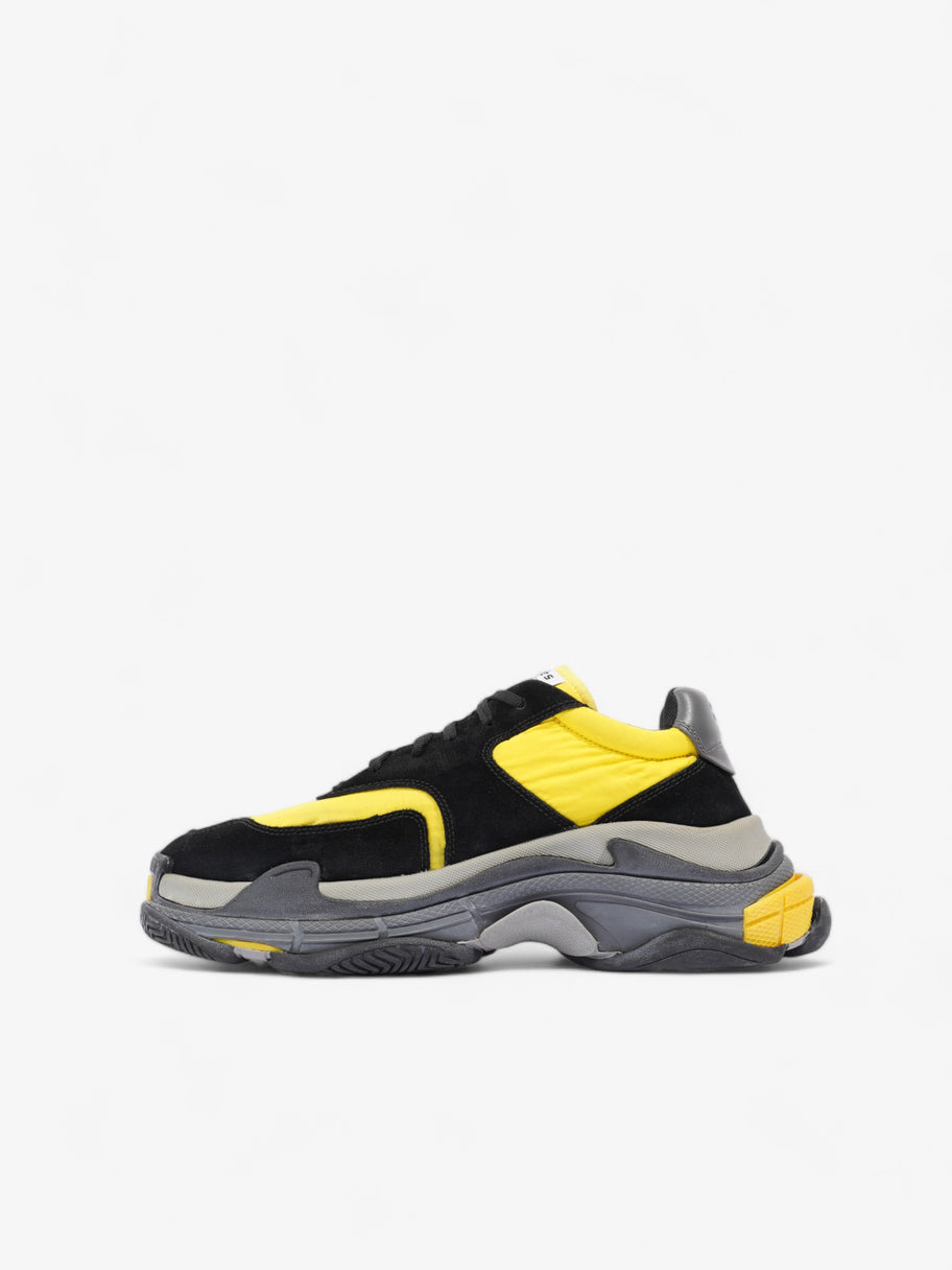 Triple S Black / Yellow  Suede EU 44 UK 10 Image 3