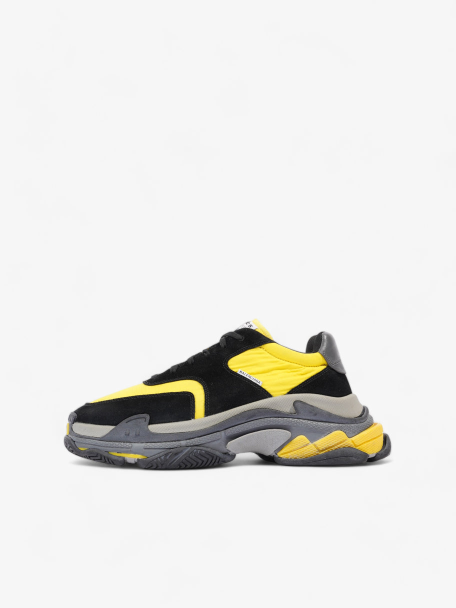 Triple S Black / Yellow  Suede EU 44 UK 10 Image 5