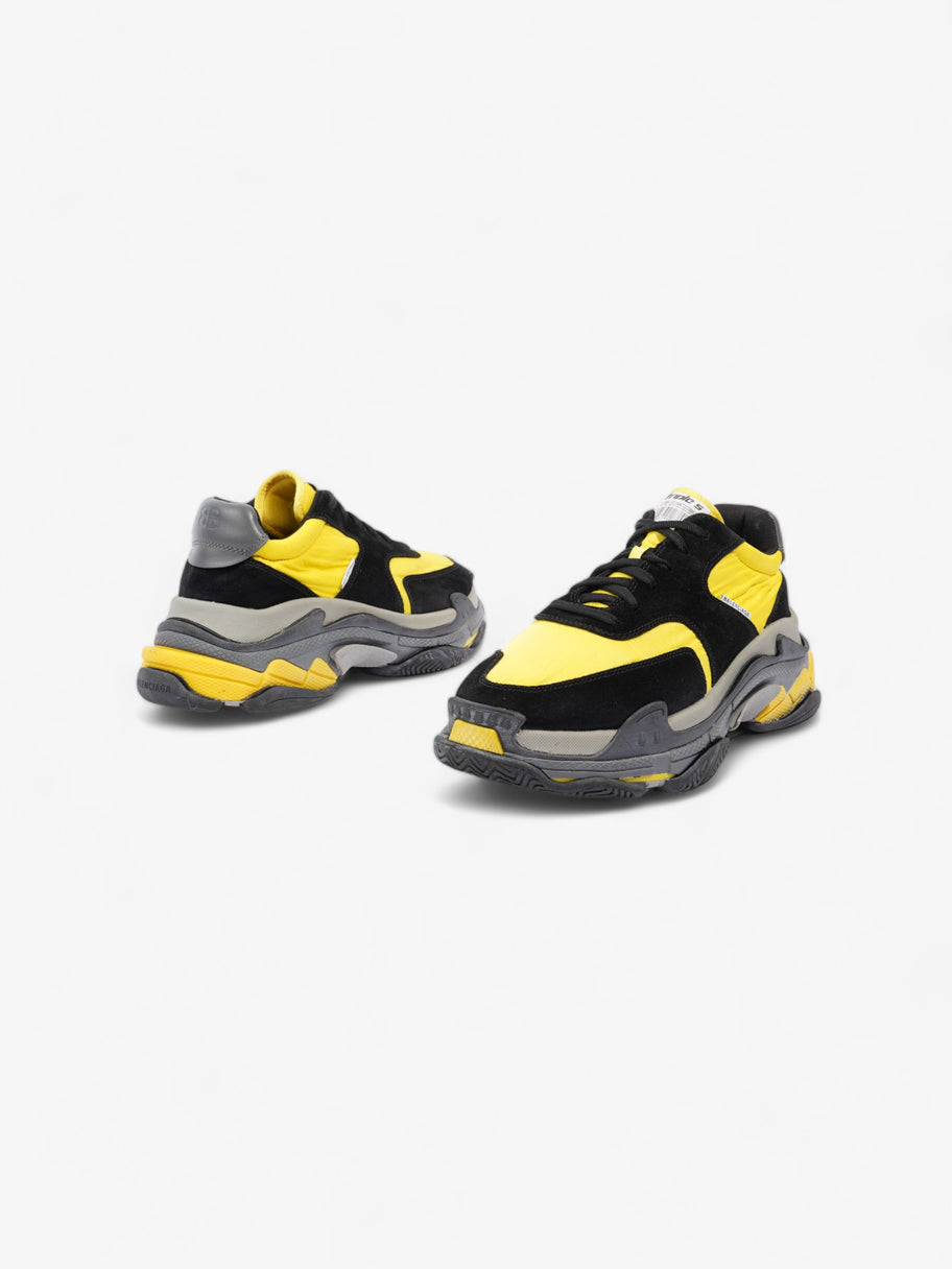 Triple S Black / Yellow  Suede EU 44 UK 10 Image 9