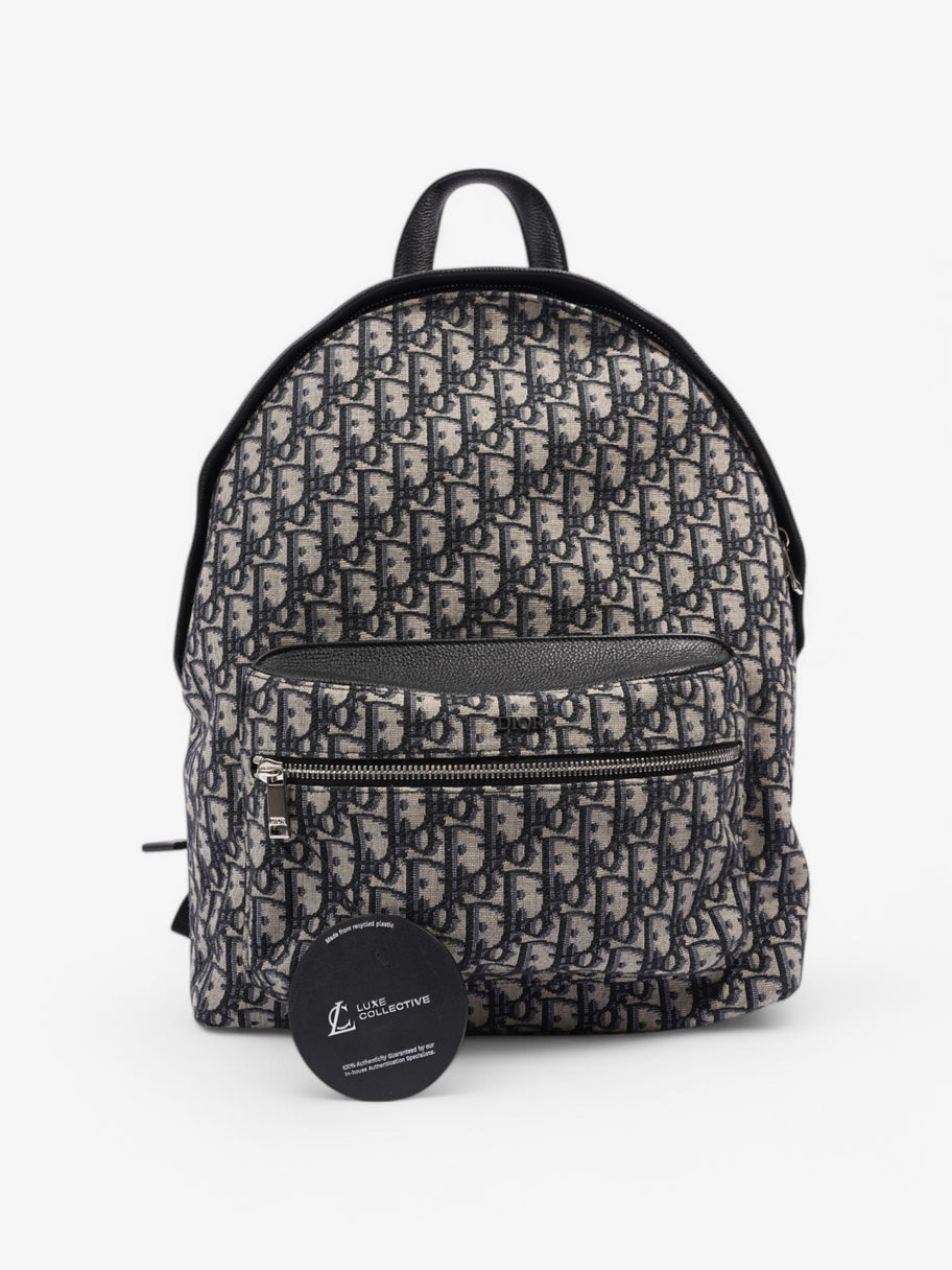 Christian Dior Rider Backpack Oblique Canvas Image 6