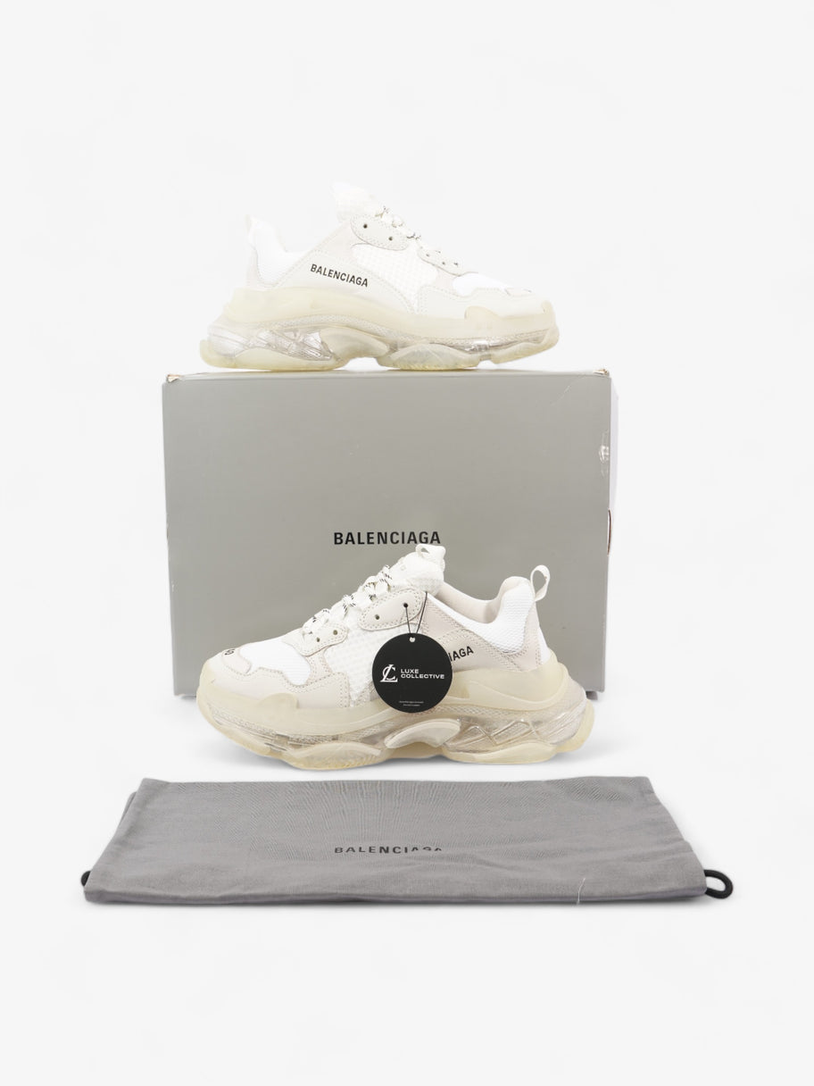 Balenciaga Triple S Clear Sole White Mesh EU 40 UK 7 Image 10