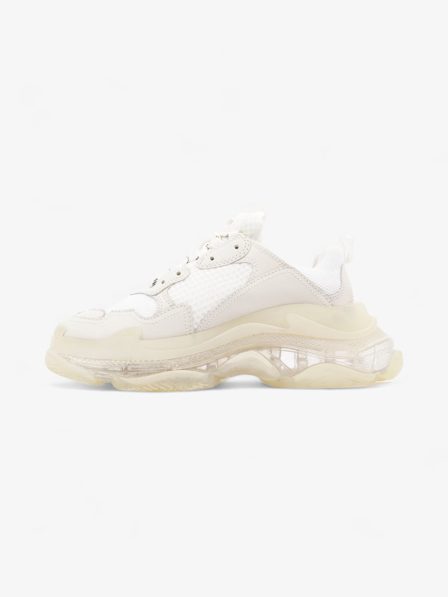 Balenciaga Triple S Clear Sole White Mesh EU 40 UK 7 Image 3